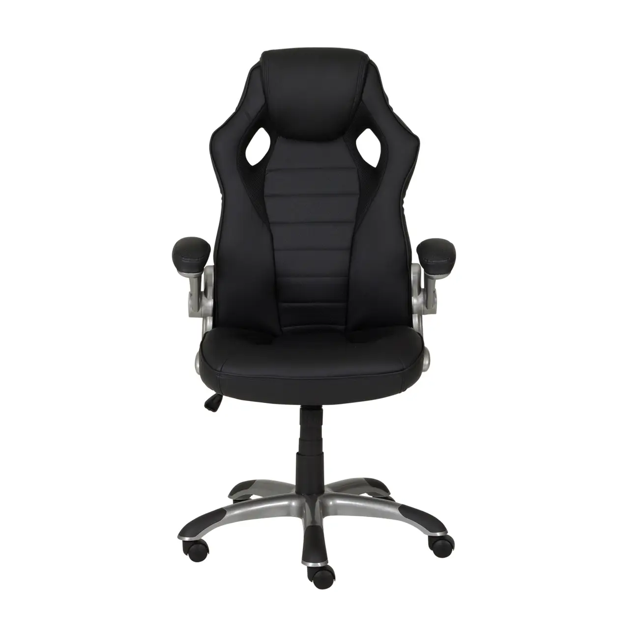 CADEIRA GAMER RACING - PRATA/PRETO - Foto 2