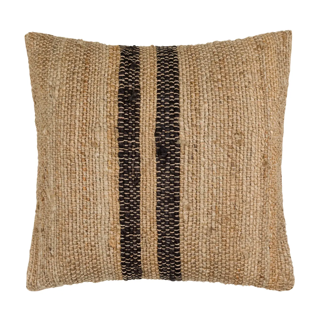 ALMOFADA 45 CM X 45 CM MOKALA - NATURAL/PRETO - Foto 1