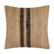 ALMOFADA 45 CM X 45 CM MOKALA - NATURAL/PRETO - Foto 1