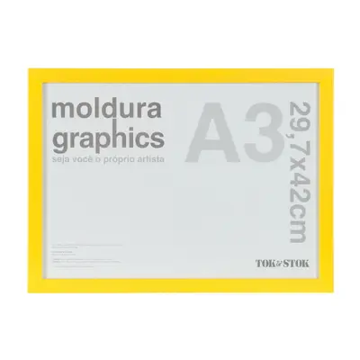 MOLDURA A3 29 CM X 42 CM GRAPHICS