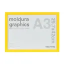AMARELO - MOLDURA A3 29 CM X 42 CM GRAPHICS