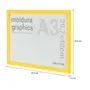 MOLDURA A3 29 CM X 42 CM GRAPHICS - AMARELO - Foto 4