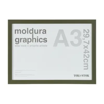 MOLDURA A3 29 CM X 42 CM GRAPHICS