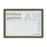 MOLDURA A3 29 CM X 42 CM GRAPHICS - MUSGO - Foto 1