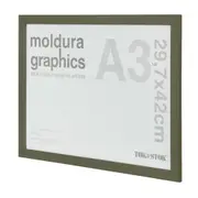 MOLDURA A3 29 CM X 42 CM GRAPHICS - MUSGO - Foto 2