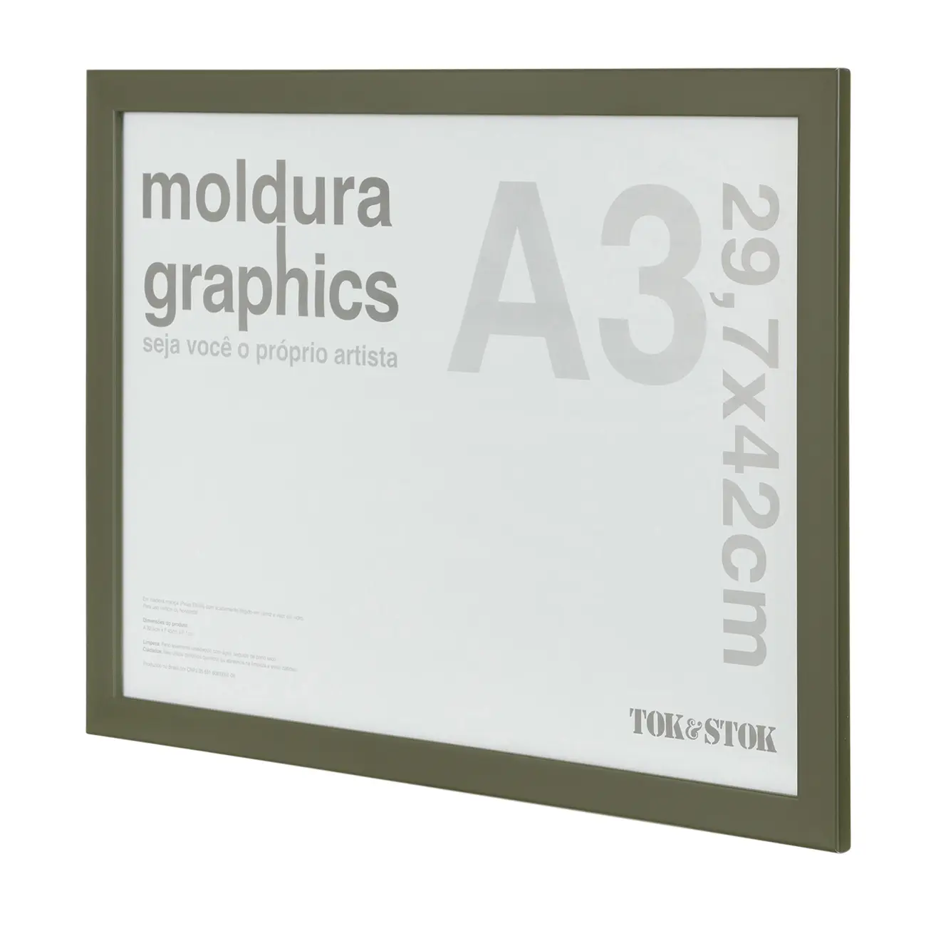 MOLDURA A3 29 CM X 42 CM GRAPHICS - MUSGO - Foto 2