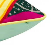 FLORESCER CAPA ALMOFADA 50 CM X 30 CM - SORBET DE MENTA/MULTICOR - Foto 5