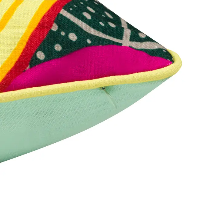 FLORESCER CAPA ALMOFADA 50 CM X 30 CM - SORBET DE MENTA/MULTICOR - Foto 5