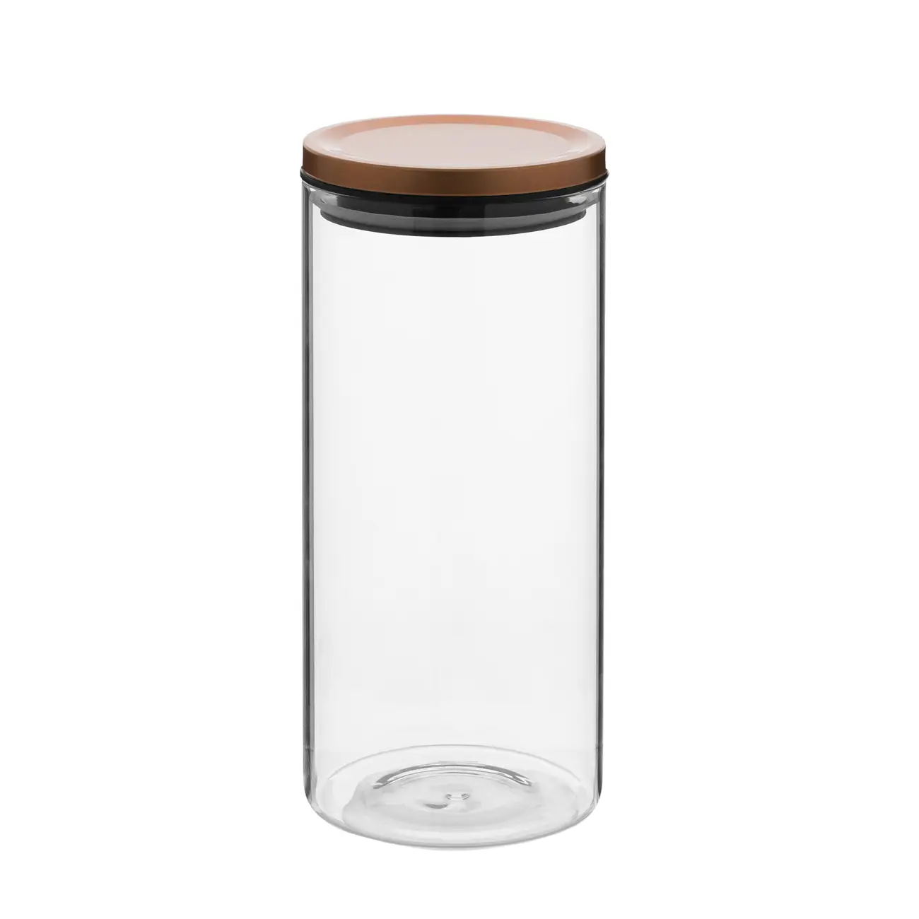 POTE HERMÉTICO 1,4 L BOWDEN - INCOLOR/COBRE - Foto 1