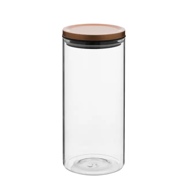 POTE HERMÉTICO 1,4 L BOWDEN - INCOLOR/COBRE - Foto 1