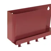PORTA-CHAVES CARTAS PAREDE MOOBY - RODONITA - Foto 4