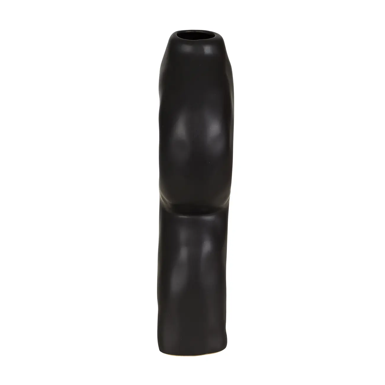 VASO DECORATIVO 21 CM SANAMU - PRETO - Foto 3