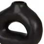 VASO DECORATIVO 21 CM SANAMU - PRETO - Foto 4
