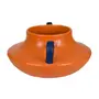 VASO 15 CM ÂNFORA - AZUL/TERRACOTA - Foto 3
