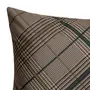 ALMOFADA 43 CM X 43 CM PLAID - MARROM/ENGLISH GREEN - Foto 3