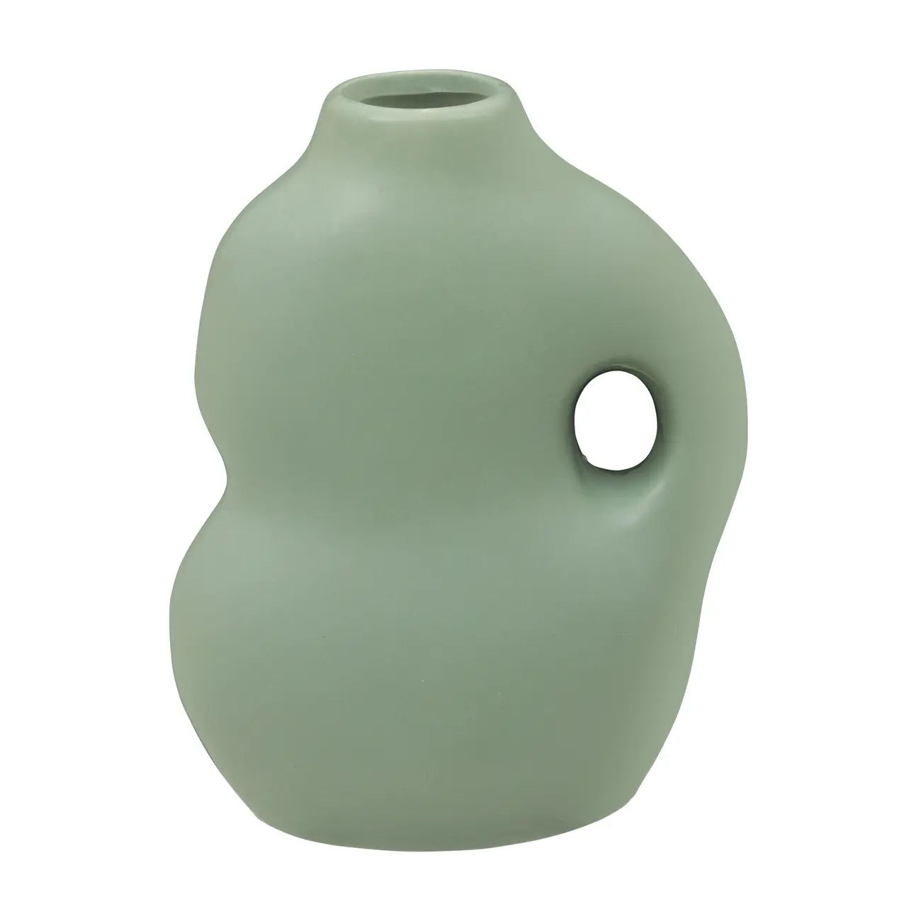 VASO DECORATIVO 19 CM TAHOE - SÁLVIA - Foto 1