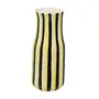 VASO DECORATIVO 23 CM RISQUIM - BRANCO/PRETO - Foto 1
