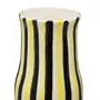 VASO DECORATIVO 23 CM RISQUIM - BRANCO/PRETO - Foto 2