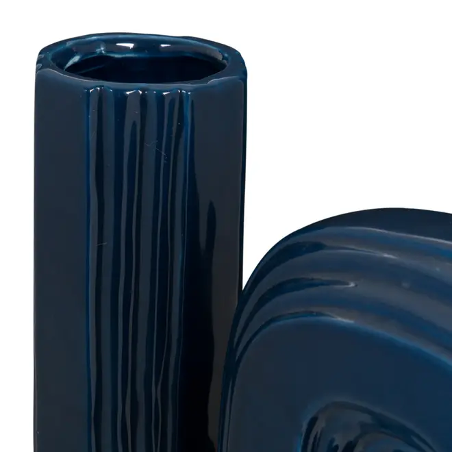 VASO DECORATIVO 14 CM ENE - GALAXY BLUE - Foto 4