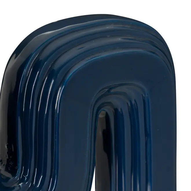 VASO DECORATIVO 14 CM ENE - GALAXY BLUE - Foto 5