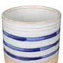 CACHEPÔ 13 CM SUESTE - BRANCO/AZUL - Foto 2
