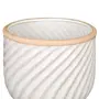 CACHEPÔ 12 CM LUNAY - BRANCO/BEGE - Foto 2