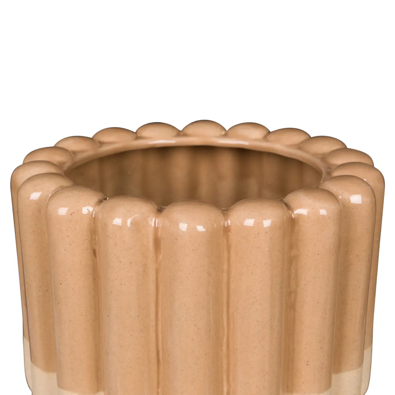 CACHEPÔ 12 CM ARC GLAM - AREIA - Foto 2