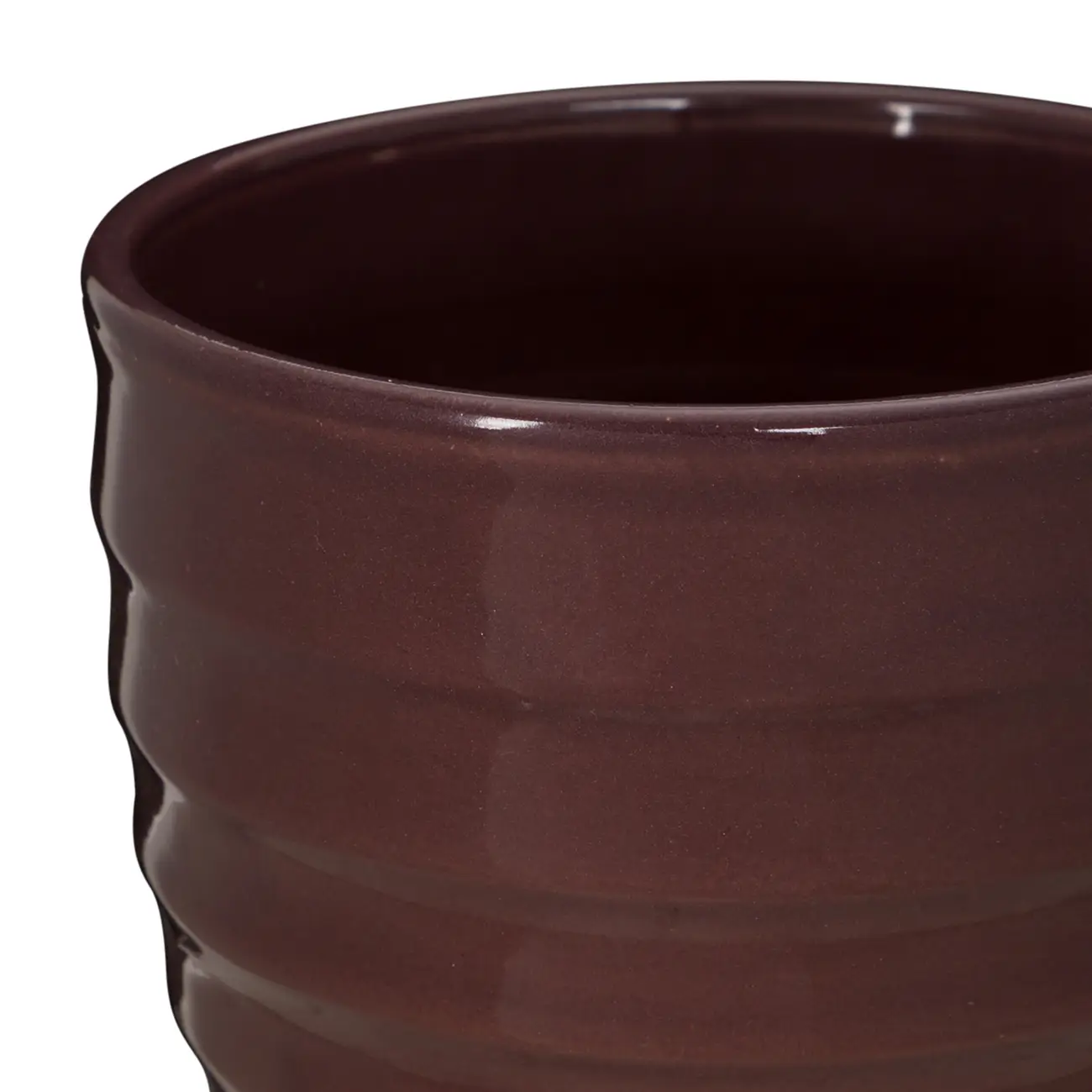 CACHEPÔ 13 CM BROOME - RUBY MOCHA - Foto 3