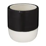 CACHEPÔ 11 CM FACEPOP I - PRETO/BRANCO - Foto 4