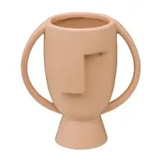 VASO DECORATIVO 16 CM RING GLAM - AREIA - Foto 1