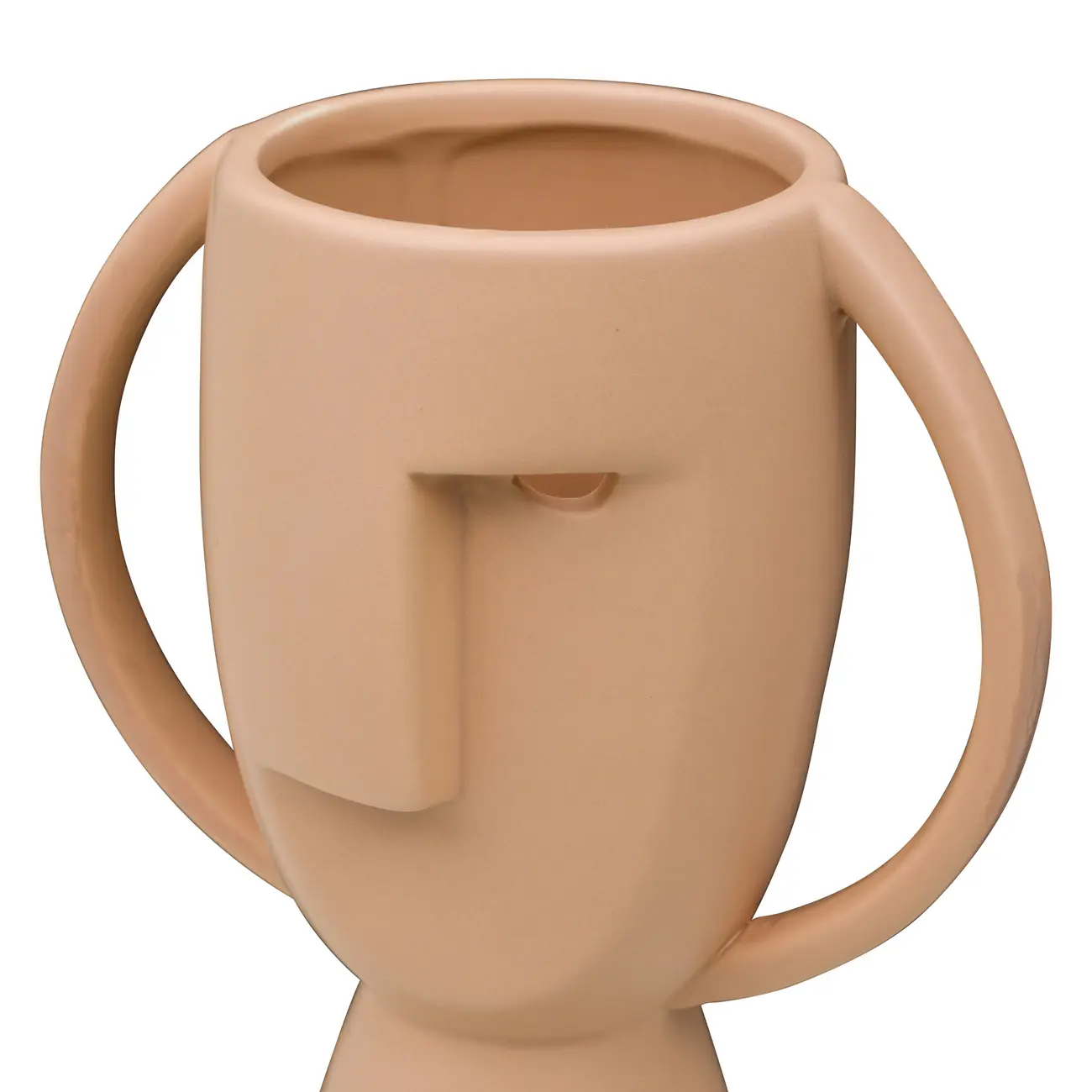 VASO DECORATIVO 16 CM RING GLAM - AREIA - Foto 5