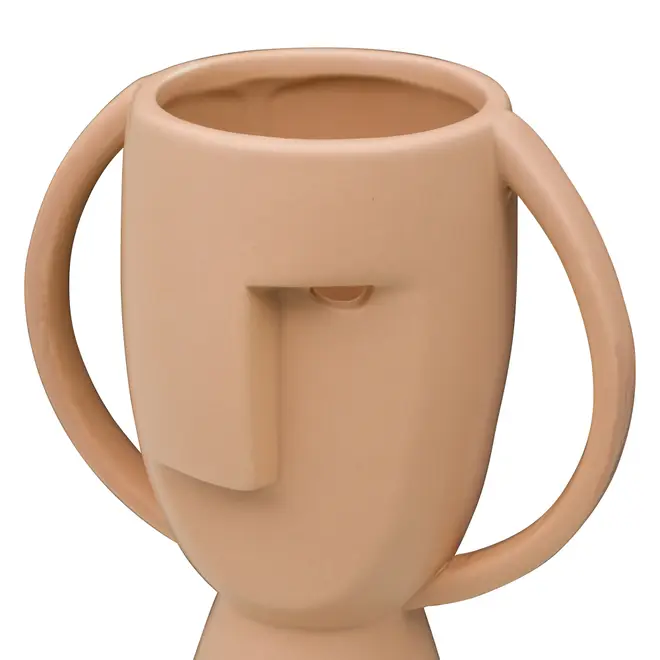 VASO DECORATIVO 16 CM RING GLAM - AREIA - Foto 5