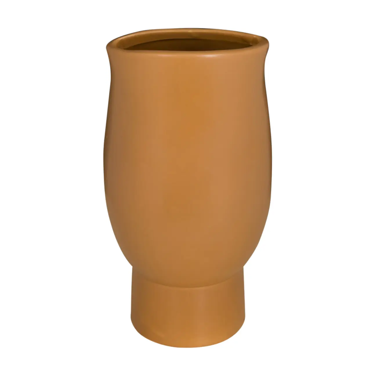 VASO DECORATIVO 23 CM NUMAN - CANELA DO CEILÃO/CANELA DO CEILÃO - Foto 4