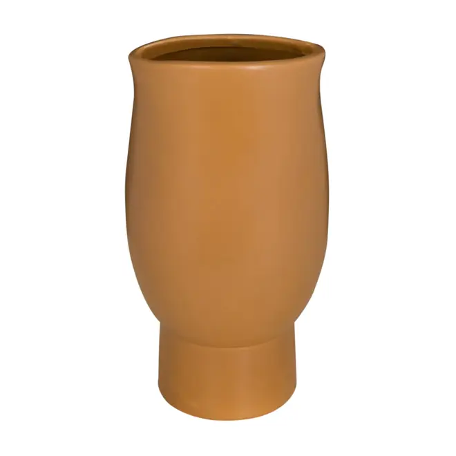 VASO DECORATIVO 23 CM NUMAN - CANELA DO CEILÃO/CANELA DO CEILÃO - Foto 4
