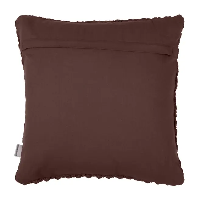 ALMOFADA 45 CM X 45 CM MERLEY - RUBY MOCHA - Foto 3