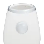 PORTA-ESCOVA PASTA COSMO NAVE - BRANCO/PRATA - Foto 4