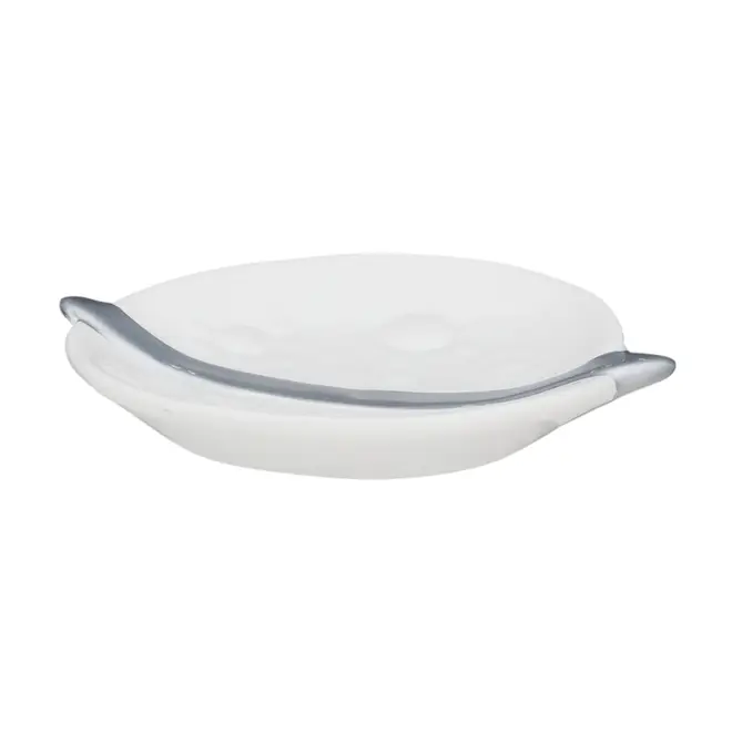SABONETEIRA COSMO - BRANCO/PRATA - Foto 1