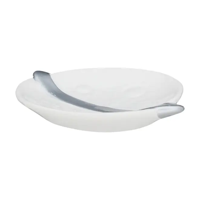 SABONETEIRA COSMO - BRANCO/PRATA - Foto 3