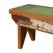 BANCO DECORATIVO XILO - VERDE/AZUL - Foto 4