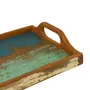 BANDEJA 43 CM X 27 CM XILO - VERDE/AZUL - Foto 5