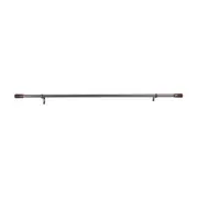 SUPORTE PARA CORTINA EXTENSÍVEL 1,82 M/3,56 M 25 MM GOTHEM - GRAFITE/MARROM - Foto 1