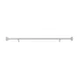 SUPORTE PARA CORTINA EXTENSÍVEL 91 CM/1,82 M 25 MM EVOLUN - NÍQUEL - Foto 1