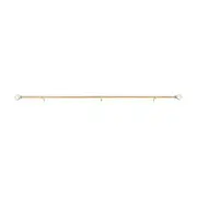 SUPORTE PARA CORTINA EXTENSÍVEL. 91 CM/1,82 M 25 MM NOBLEMAN - OURO/INCOLOR - Foto 2