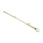 SUPORTE PARA CORTINA EXTENSÍVEL. 91 CM/1,82 M 25 MM NOBLEMAN - OURO/INCOLOR - Foto 3