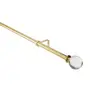 SUPORTE PARA CORTINA EXTENSÍVEL. 91 CM/1,82 M 25 MM NOBLEMAN - OURO/INCOLOR - Foto 7