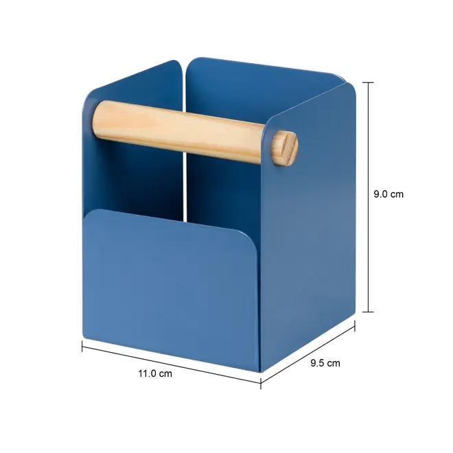 PORTA-CANETAS FOLDING - ZIMBRO/PINUS NATURAL - Foto 6
