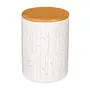 POTE 1 L BÉTULA - BRANCO/BAMBU - Foto 1