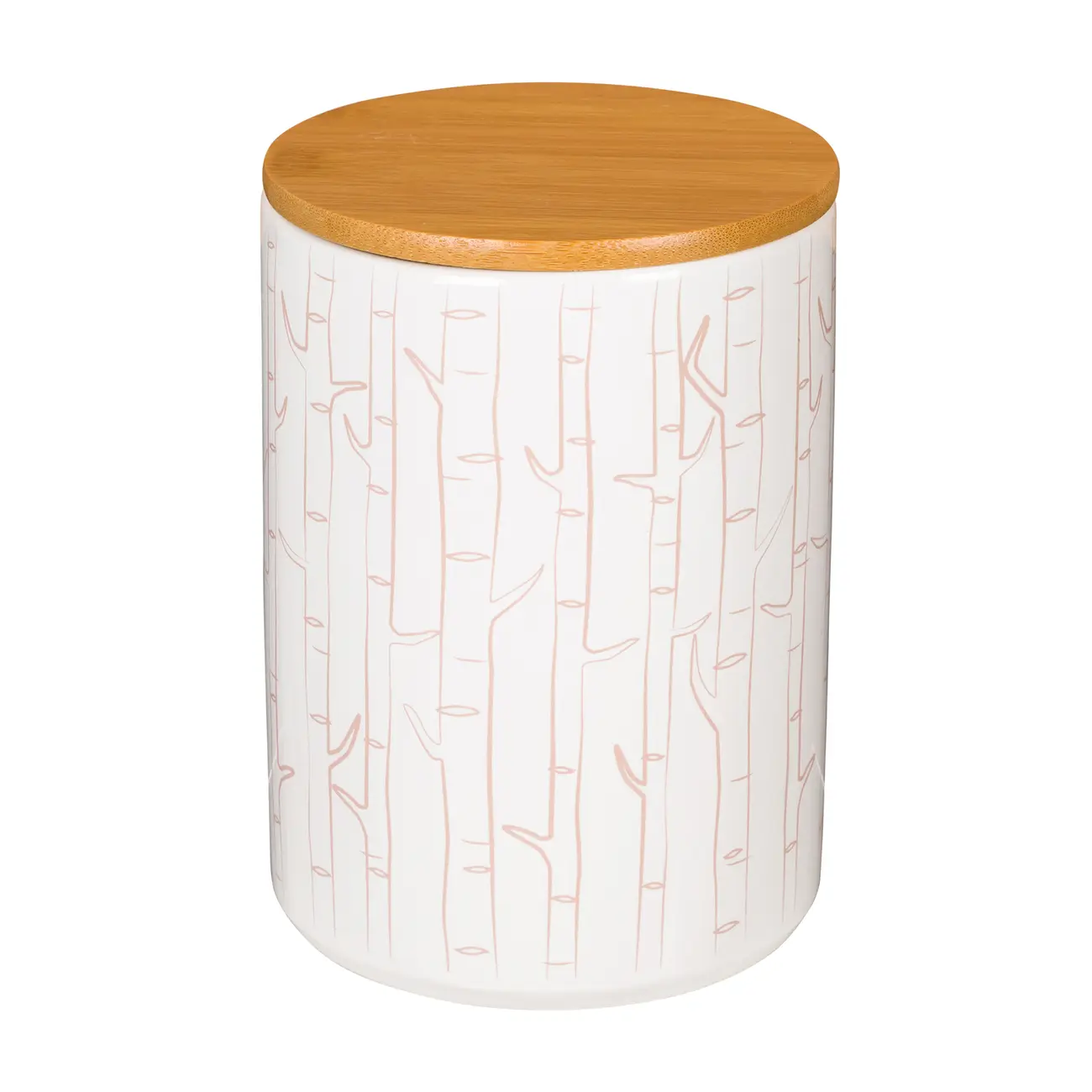 POTE 1 L BÉTULA - BRANCO/BAMBU - Foto 1