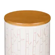 POTE 600 ML BÉTULA - BRANCO/BAMBU - Foto 3