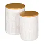 POTE 600 ML BÉTULA - BRANCO/BAMBU - Foto 4